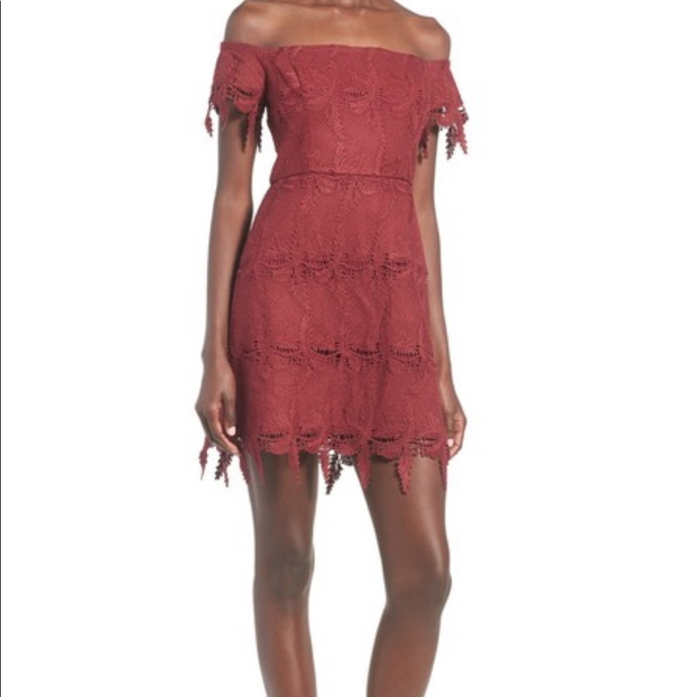 ASTR the Label Off the Shoulder Dress Size Small